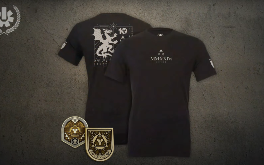 Destiny 2 Moments of Triumph 2024 shirt.